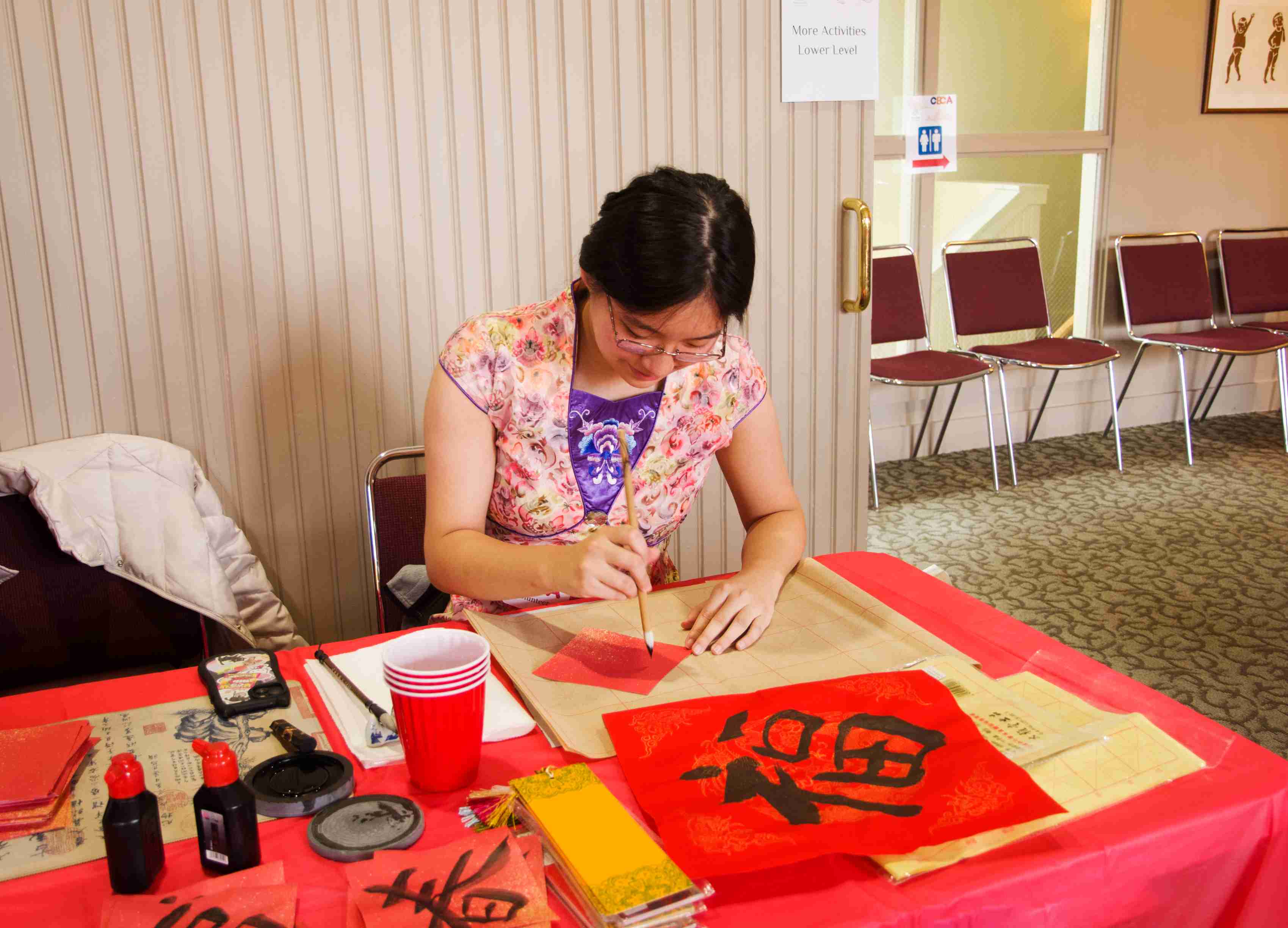 Lunar New Year cultural stations 2025